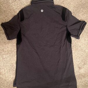 lululemon athletica Men's Black Polo Shirt